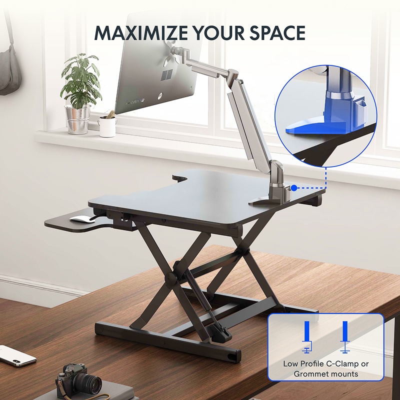 マイセンコンポート架台 Height Adjustable Desk Converter(M9) | FlexiSpot US